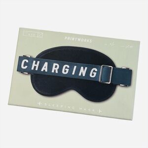 PrintWorks “Charging” Ski Goggle-Style Sleep Mask